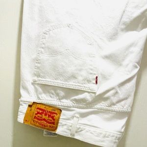 Big and Tall Man's Levi 501 button fly jeans